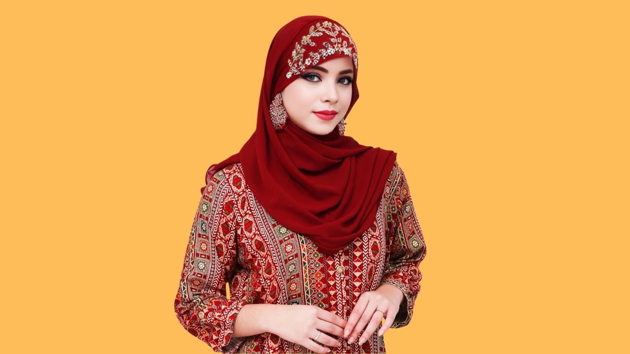 Bridal hijab  - View 2